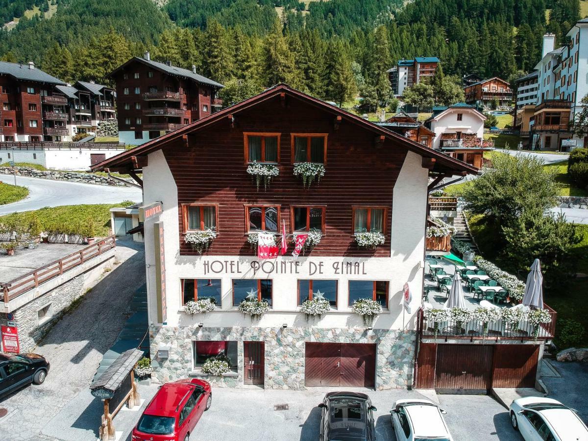 Pointe de Zinal Hotel Exterior foto